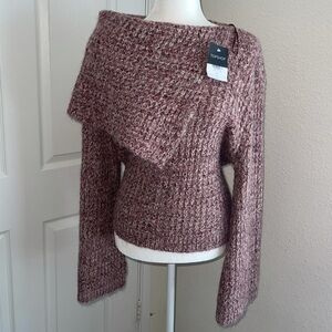 NWT Topshop Alpaca blend flare sleeves sweater